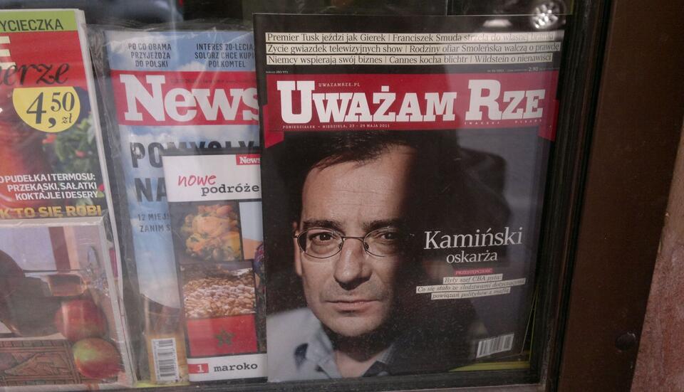 Wejście na rynek tygodnika 'Uważam Rze' w 2011 roku znacząco poszerzyło zakres wolności. Po jego spacyfikowaniu przerodził się m.in. w tygodnik 'w Sieci' / autor: wPolityce.pl