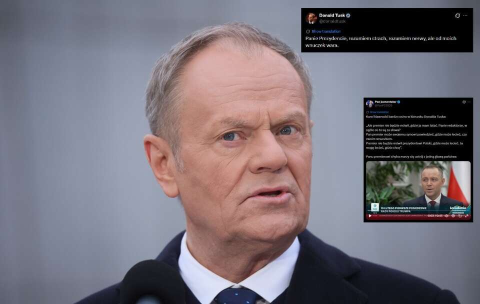 Zabolało! Tusk usiłuje odgryźć się prezydentowi. "Wara"