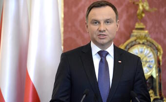 Ponad połowa Polaków pozytywnie ocenia działania prezydenta Andrzeja Dudy