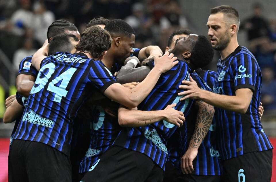 Piłkarze Interu Mediolan  / autor: PAP/EPA/