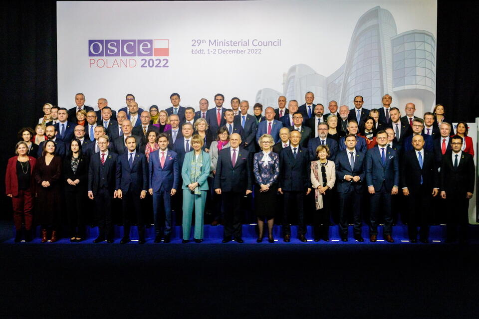 Szczyt OBWE w Łodzi / autor: screenshot Twitter @PLinOSCE