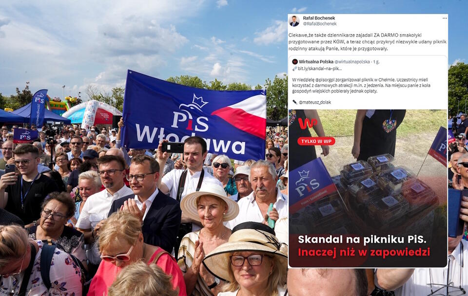 Piknik PiS w Chełmie / autor: PAP/Karol Zienkiewicz/Twitter: @RafalBochenek