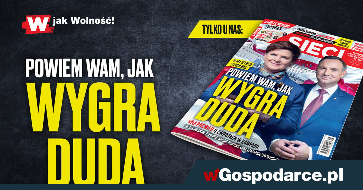 W Sieci Beata Szyd O M Wi Jak Wygra Andrzej Duda Wgospodarce Pl