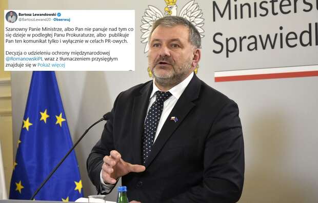 Żurek pisze do Węgier ws. Ziobry i Romanowskiego / autor: Fratria