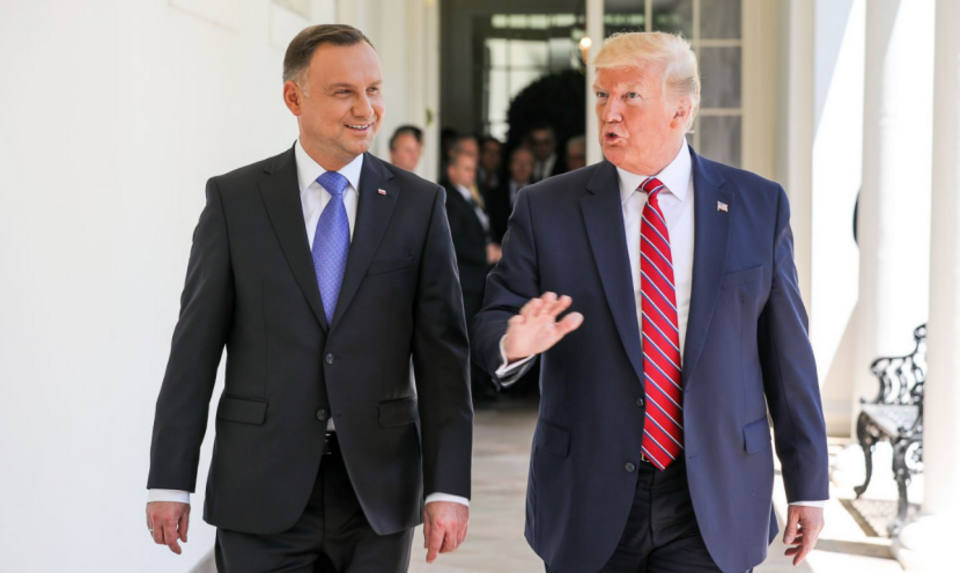 Andrzej Duda i Donald Trump / autor: KPRP/Jakub Szymczuk