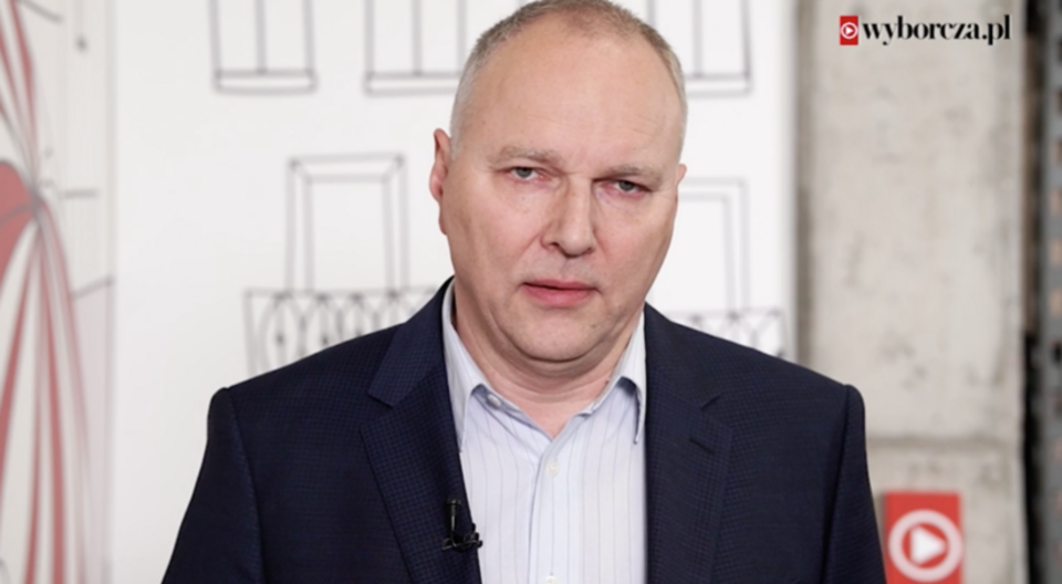 Jarosław Kurski  / autor: screen wideo/wyborcza.pl