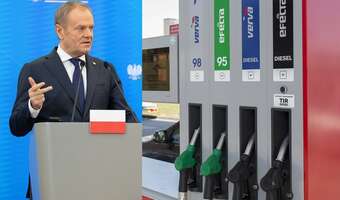 Tusk machnął ręką na wystrzał ceny paliw. "Nie ma pieniędzy"