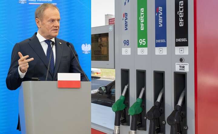 Donald Tusk umywa ręce w sprawie cen paliwa: "tak długo wytrzymaliśmy utrzymując program CPN" / autor: Fratria / Andrzej Wiktor x2