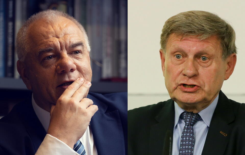 Jacek Sasin, Leszek Balcerowicz / autor: wikimedia.commons: Ralf Lotys/23 October 2019/https://creativecommons.org/licenses/by/4.0/Fratria