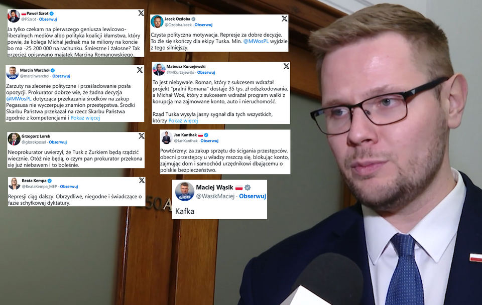 Michał Woś / autor: wPolsce24/X