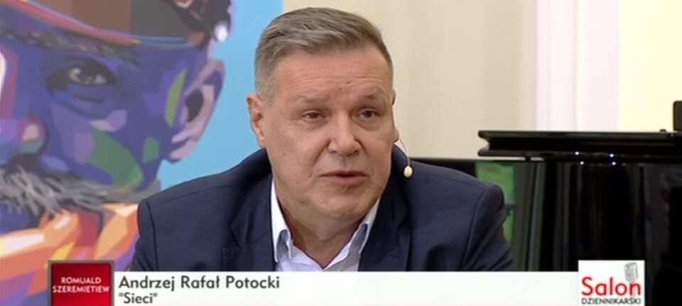 Andrzej Rafał Potocki / autor: screen TVP Info