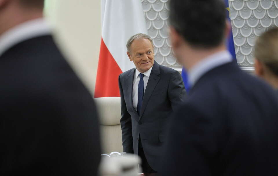 Premier Tusk na posiedzenie Rady Ministrów / autor: PAP/Rafał Guz