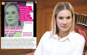 Aborcyjny Dream Team wykorzystał wizerunek pierwszej damy Marty Nawrockiej / autor: Fratria