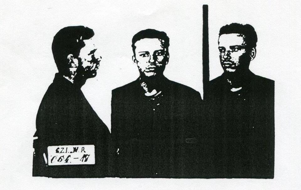 Zdjęcie więzienne Janusza Krasińskiego