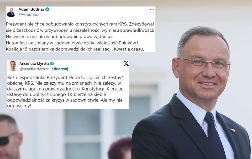 Prezydent Andrzej Duda / autor: PAP/Leszek Szymański/X