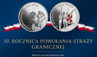 30. rocznica powołania Straży Granicznej – moneta kolekcjonerska NBP