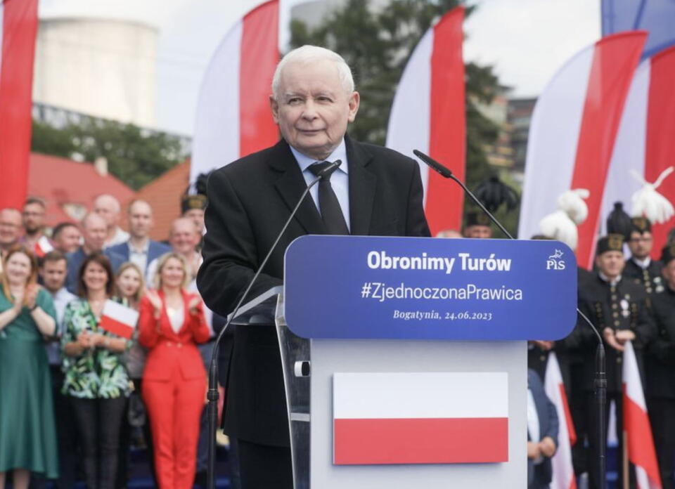 Jarosław Kaczyński  / autor: screenshot Twitter @MarcinPorzucek