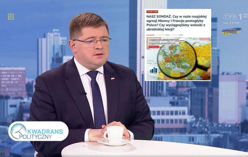 Tomasz Rzymkowski / autor: screenshot TVP 1/wPolityce.pl