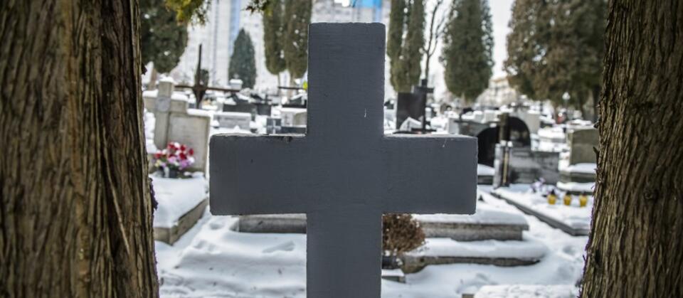Cmentarz przy ul. Unickiej w Lublinie, fot. PAP/Wojciech Pacewicz
