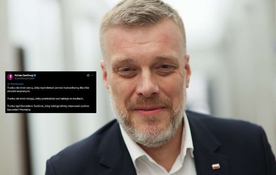 Adrian Zandberg / autor: PAP/Leszek Szymański