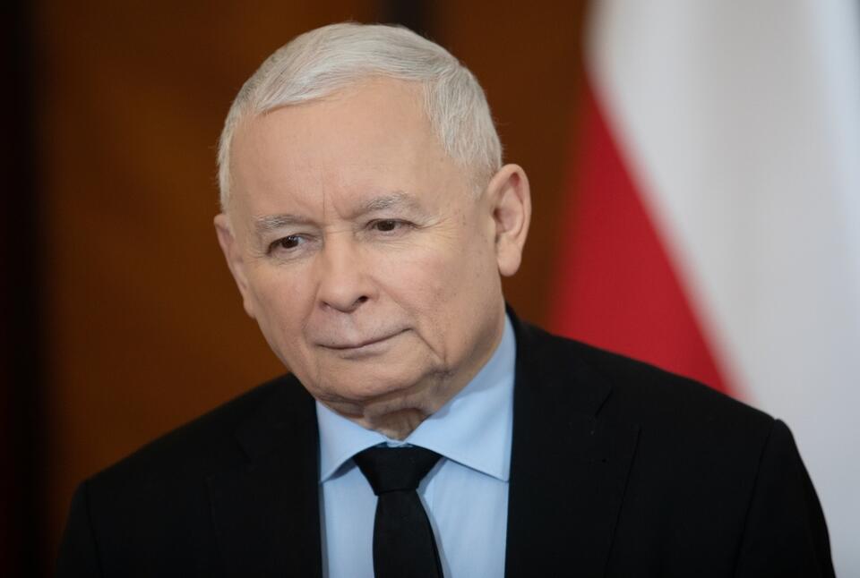Prezes PiS Jarosław Kaczyński  / autor: Fratria
