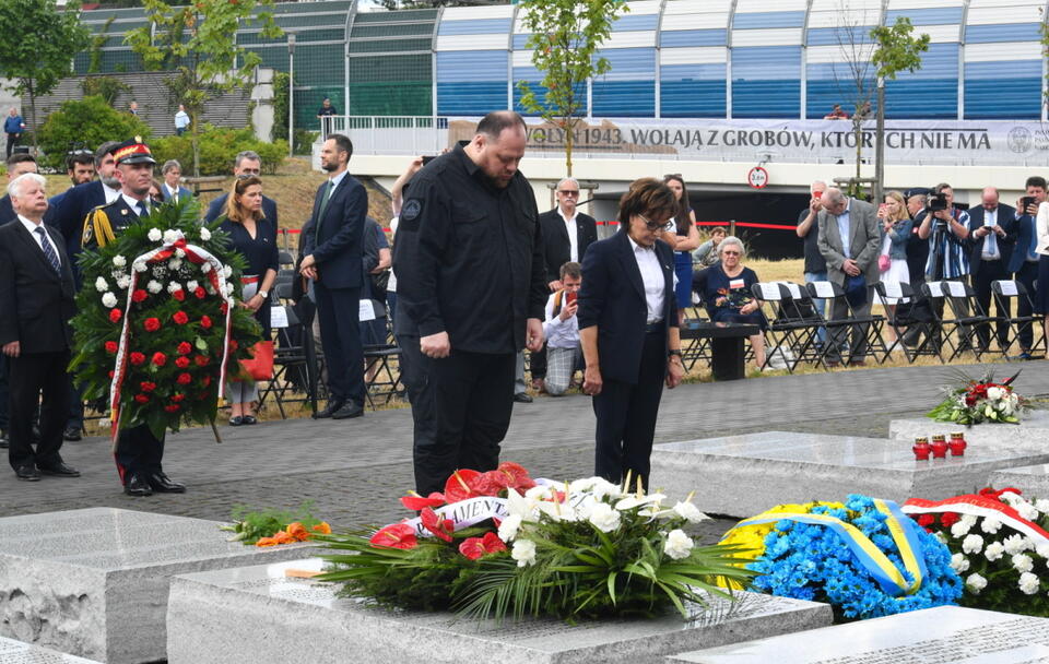 Rusłan Stefanczuk, Elżbieta Witek / autor: PAP/Andrzej Lange