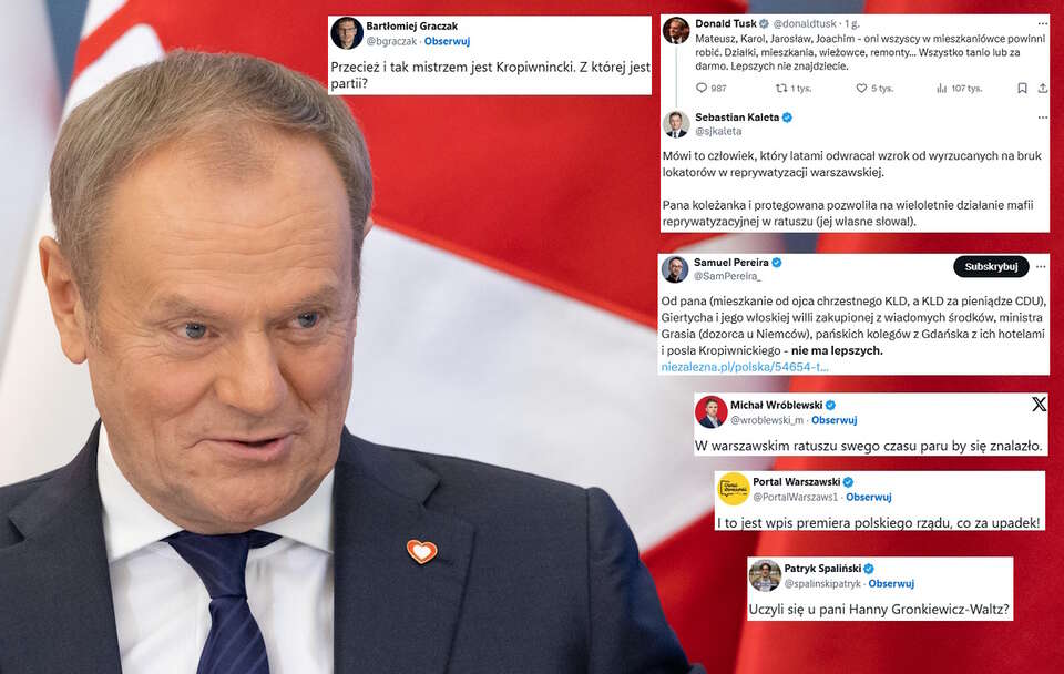 Donald Tusk / autor: Fratria/X