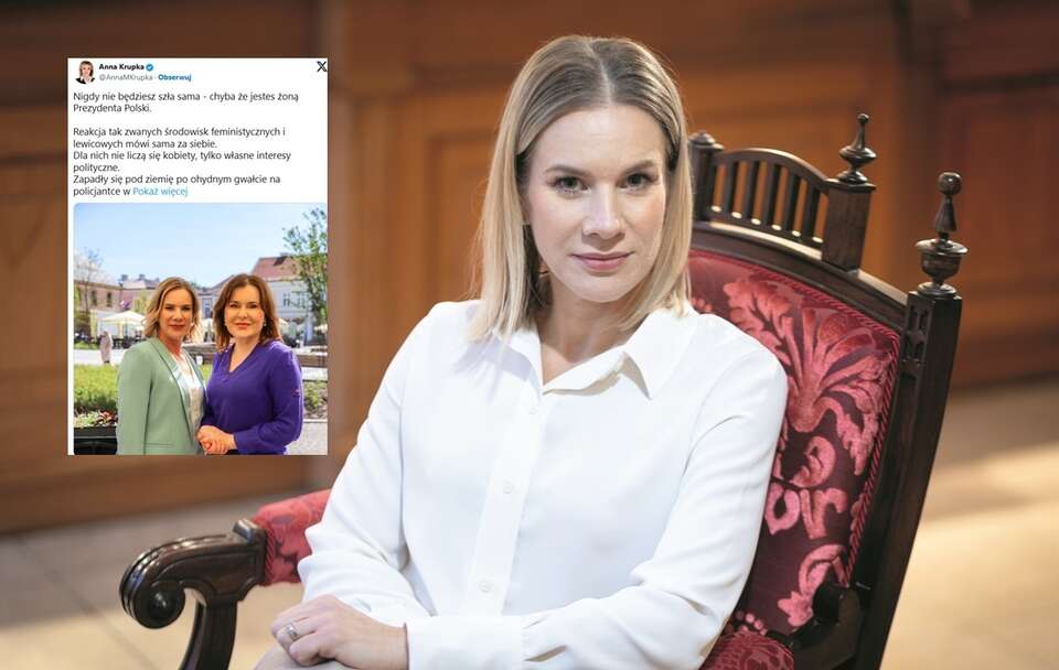 Anna Krupka staje w obronie Pierwszej Damy! "Jestem dumna"
