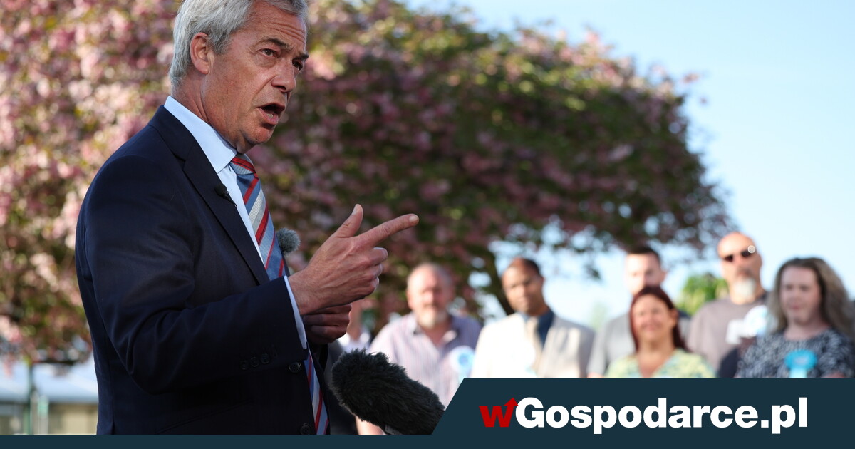 Nigel Farage „wywrócił stolik” w Wielkiej Brytanii