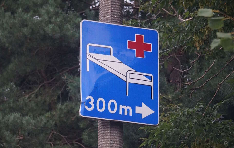 Dr Dymitr Książek, ordynator SOR-u w podwarszawskim Międzylesiu o sytuacji w Szpitalu Południowym. . / autor: Fratria