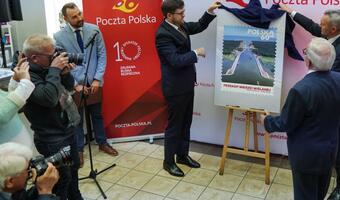Poczta Polska wyemitowała znaczek "Przekop Mierzei Wiślanej"