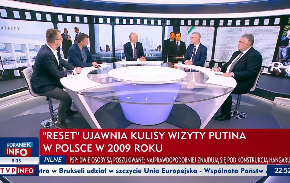 Dyskusja w studiu TVP Info / autor: wPolityce.pl/TVP Info