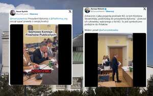 Mariusz Wołosz, prezydent Bytomia zabrał głos podczas sejmowej Komisji Finansów Publicznych. / autor: Fratria / X