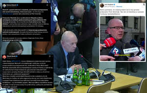 Sprawa Marka N., który został uniewinniony ws. podwójnego zabójstwa po 25 latach, dość nieoczekiwanie wywołała do tablicy prokuratora Marka Woźniaka. / autor: YouTube/Janusz Jaskółka/X