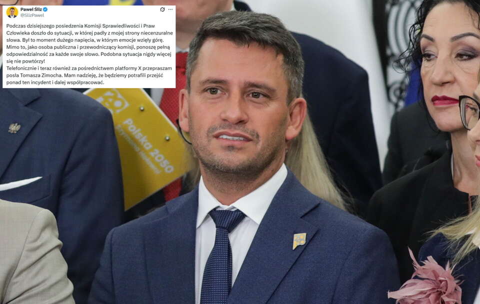 Śliz kaja się za przekleństwa w Sejmie! "Duże napięcie"
