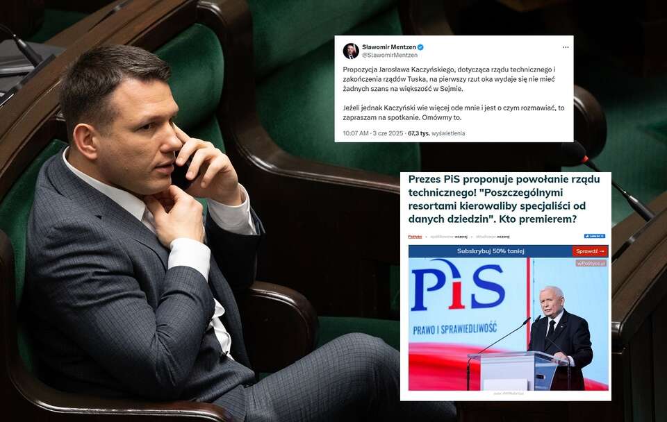Sławomir Mentzen / autor: Fratria/X/wPolityce.pl