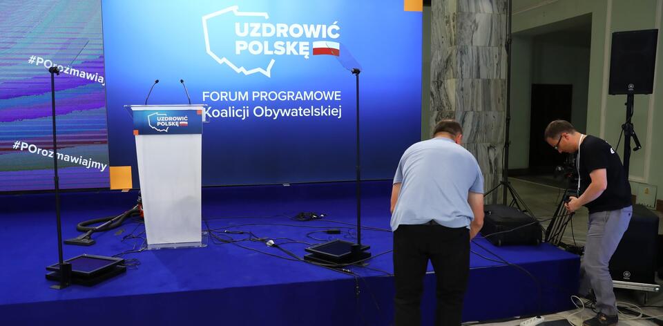 Forum Programowego Koalicji Obywatelskiej, 12 bm. w Warszawie / autor: PAP/Rafał Guz