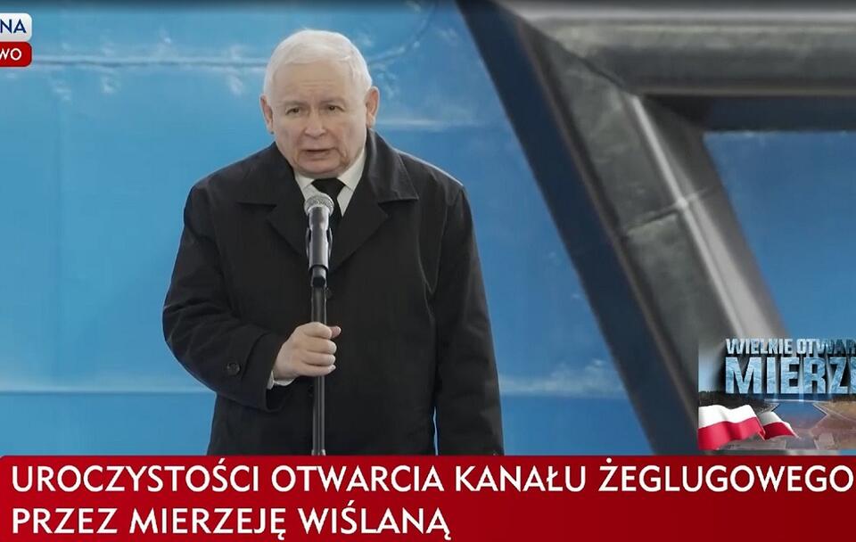 Jarosław Kaczyński / autor: screenshot TVP INFO