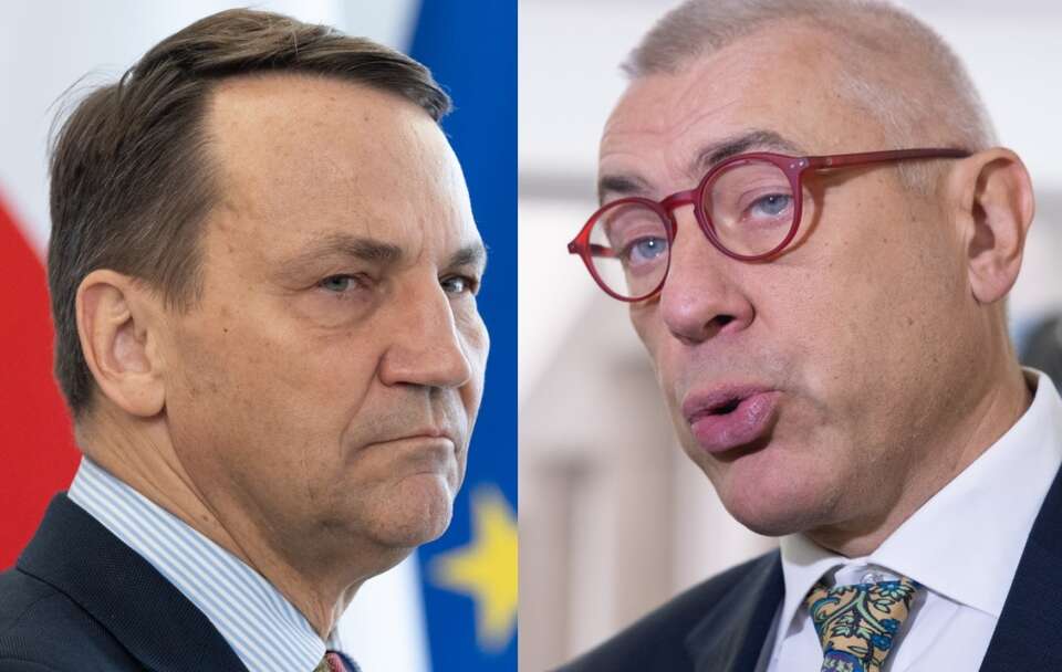 Radosław Sikorski, Roman Giertych / autor: Fratria