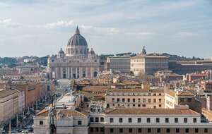Widok na Watykan; Zdjęcie ilustracyjne  / autor: Fratria