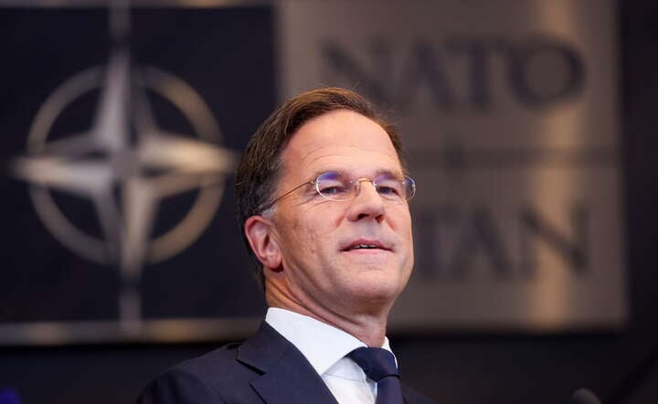 Mark Rutte, nowy szef NATO / autor: PAP/EPA/OLIVIER HOSLET