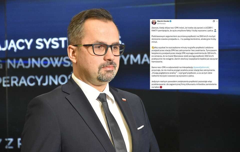 Dziwne zmiany w koncepcji CPK. Horała punktuje