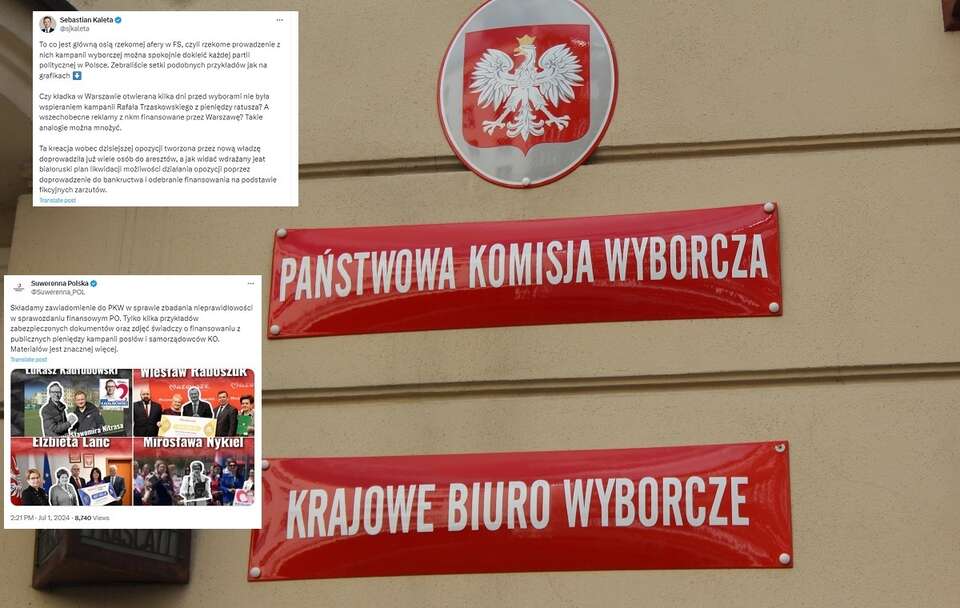 Suwerenna Polska: PKW sprawdzi finansowanie kampanii PO?