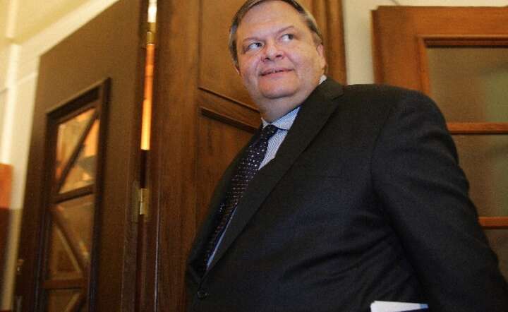 Grecki minister finansów Ewangelos Wenizelos, PAP/EPA