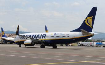 Z powodu pandemii Ryanair zanotował 815 mln euro straty