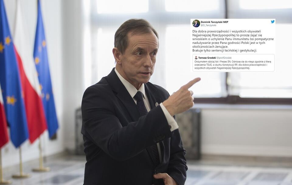 autor: Fratria/Twitter Dominik Tarczyński