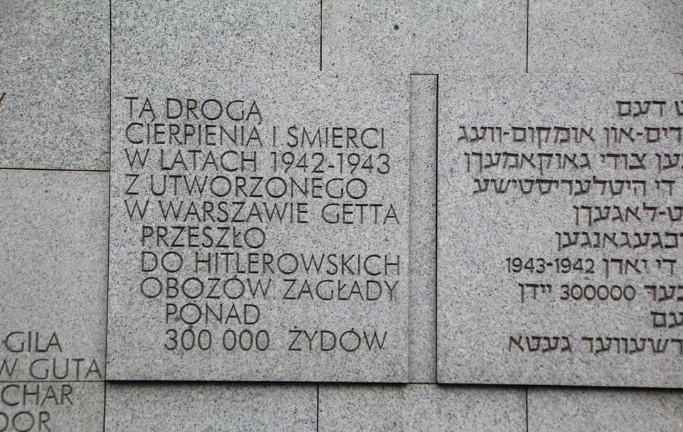 Pomnik na Umschlagplatz w Warszawie / autor: Fratria
