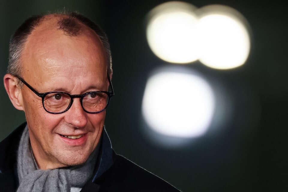 Kanclerz Niemiec Friedrich Merz / autor: PAP/EPA