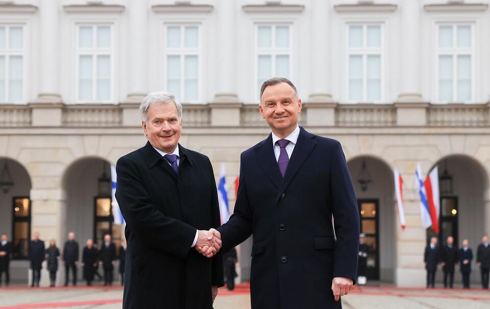 Spotkanie prezydentów Polski i Finlandii / autor: Grzegorz Jakubowski / KPRP/X:@prezydentpl