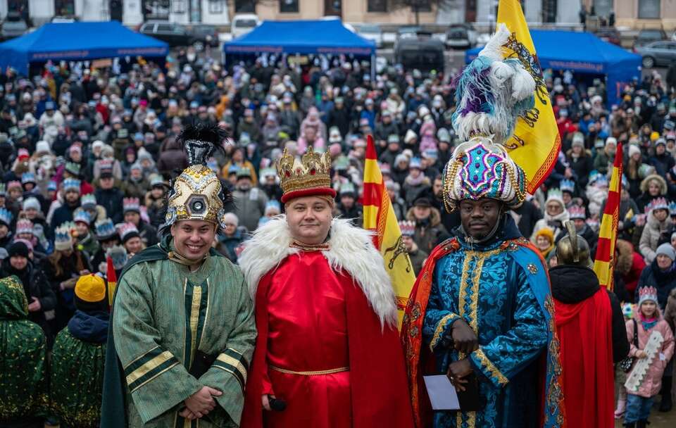 Orszak Trzech Króli w Lublinie / autor: PAP/Wojtek Jargiło